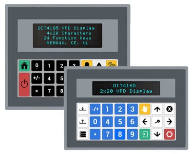 Operator Interface Terminals von Maple Systems mit VFD Anzeige